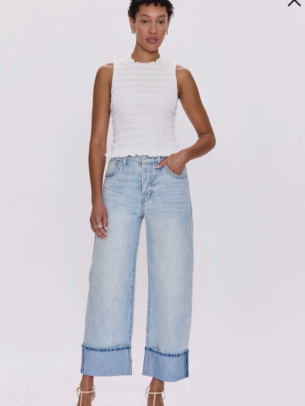 Pistola Ryder High Waist Straight Leg Jeans